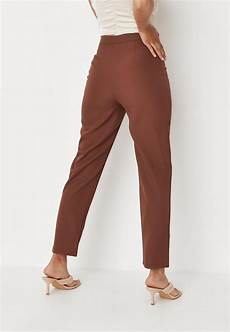Tall Houndstooth Cigarette Trousers