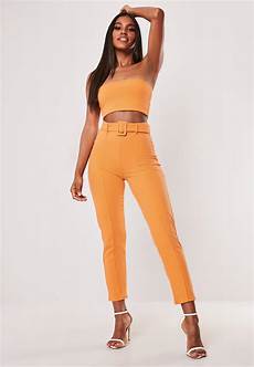 Tall Houndstooth Cigarette Trousers