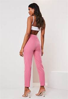 Tall Paisley Cigarette Trousers