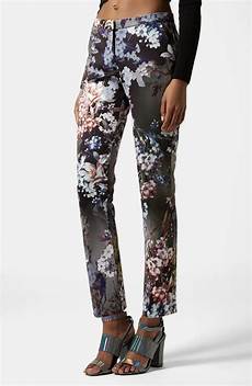Textured Scuba Cigarette Trousers