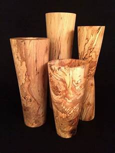 Wooden Vases